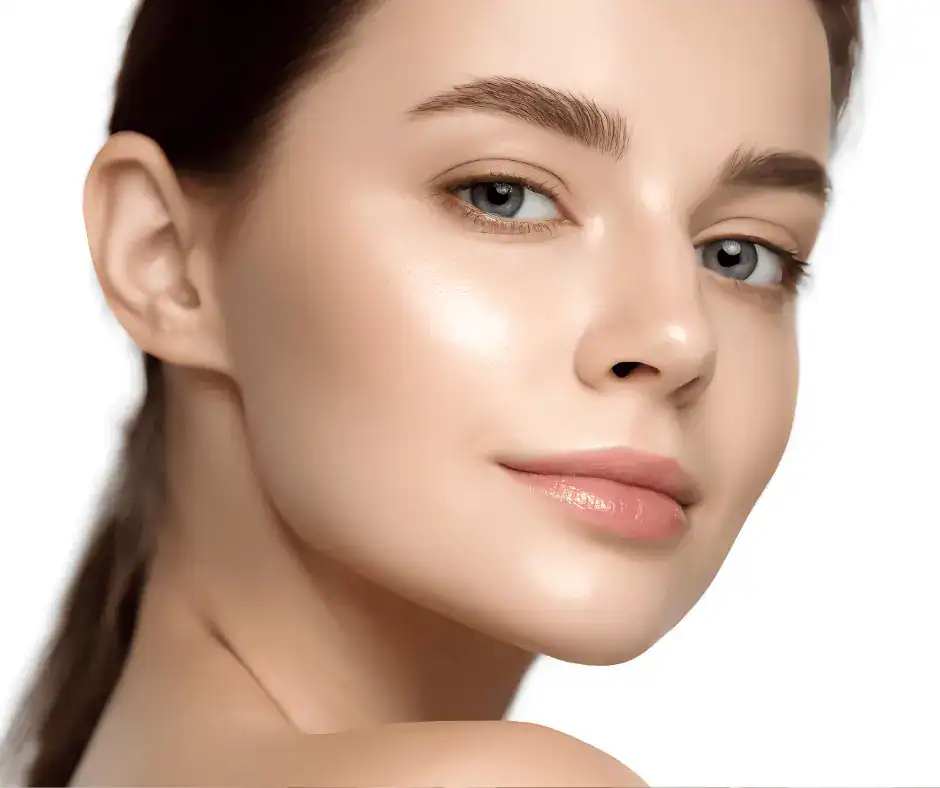 confident woman with glowing skin after trying profhilo hydration boost at parpar
